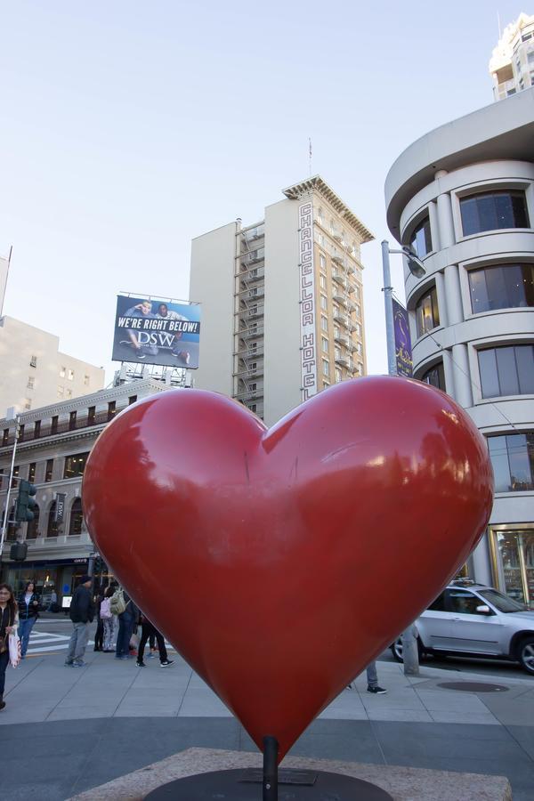 Chancellor Hotel On Union Square San Francisco Exterior foto